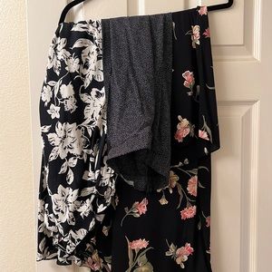 Flynn Skye wrap around maxi skirt, have in 3 colors size small